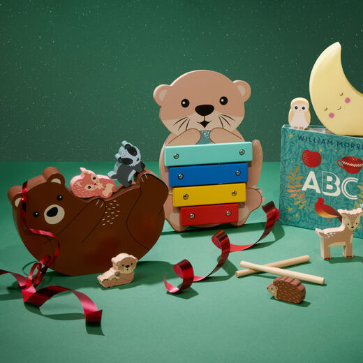 Woodland wooden balancing game